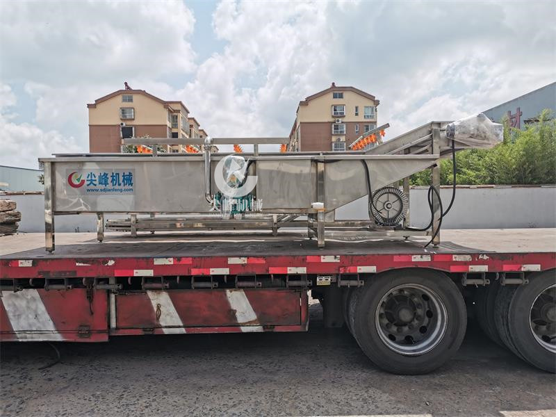 聊城市莘縣噴淋氣泡清洗機發(fā)貨