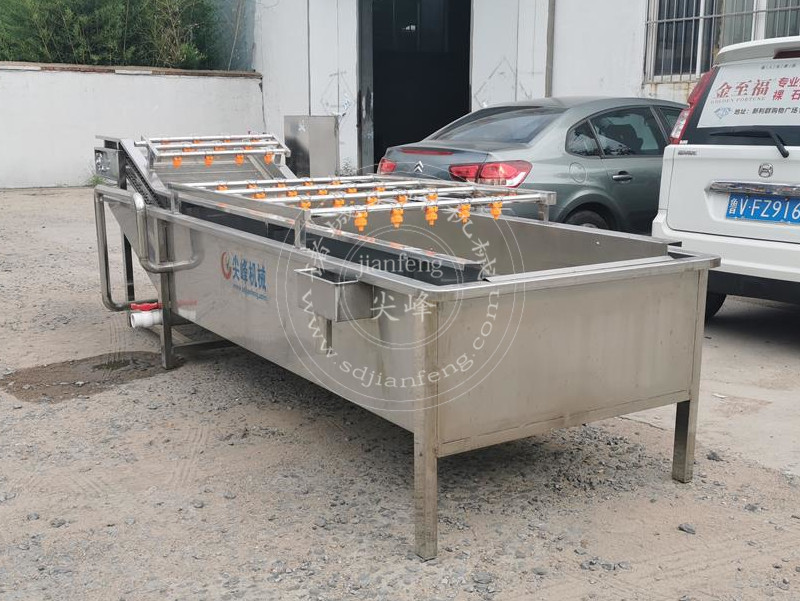 葉菜清洗機發(fā)貨