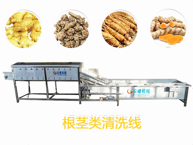 根莖類(lèi)清洗線