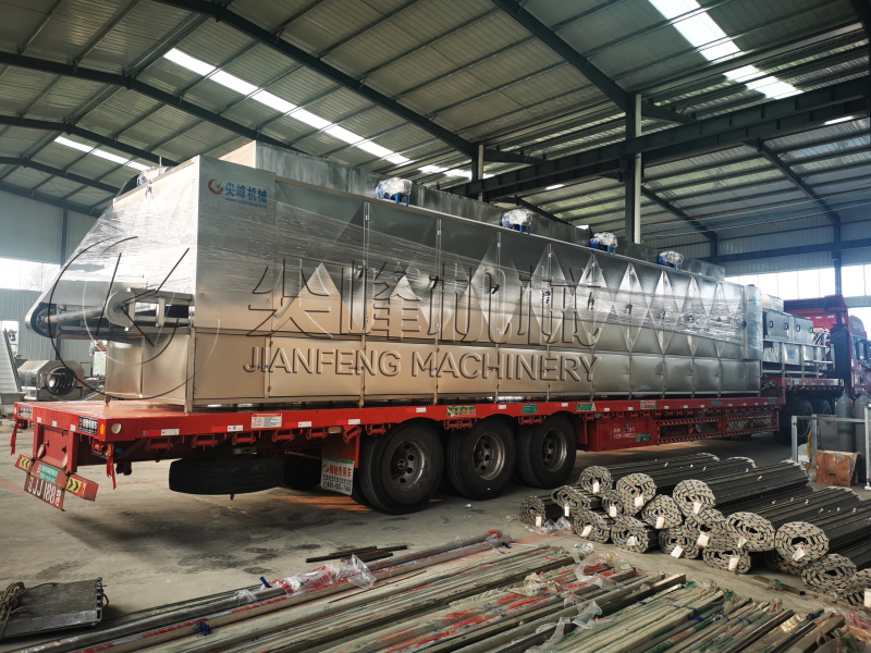 四川自強(qiáng)中藥材清洗烘干設(shè)備成功交付