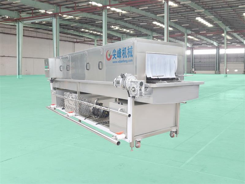 內(nèi)蒙古“天豆”食品洗箱機案例