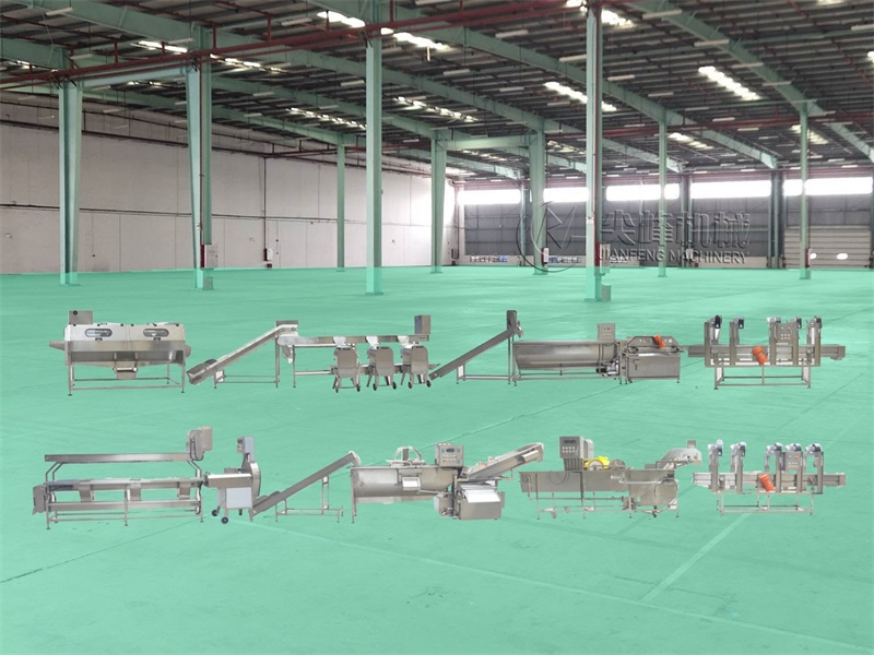 凈菜加工生產(chǎn)線(xiàn)