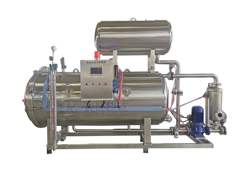   高壓噴淋殺菌鍋設備